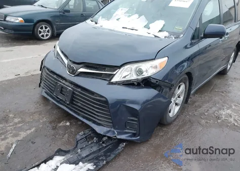 2020 Toyota Sienna Le из США, поврежденный, VIN 5TDKZ3DCXLS024652
